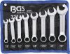 BGS technic 8 részes csillag-villás kulcs készlet COLL, tömzsi, 3/8"-7/8" (BGS 32140)