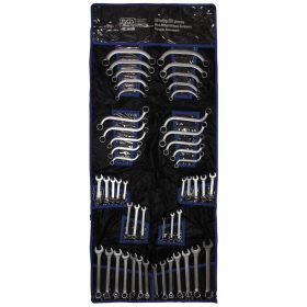   BGS technic 50 részes csillagkulcs és villáskulcs készlet, COLL és metrikus méretek (BGS 32500)