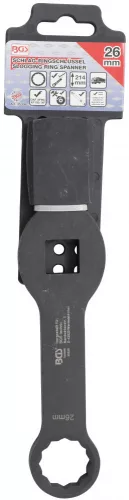 BGS technic Üthető csillagkulcs | tizenkétszögletű | 2 ütőfelülettel | 26 mm (BGS 35336)