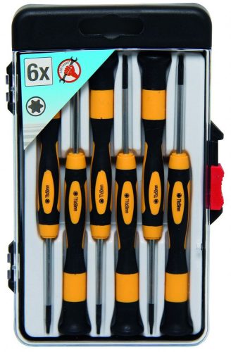 Kraftmann 6 részes precíziós Torx csavarhúzó készlet (BGS 35808)