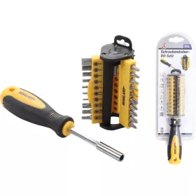   Kraftmann 31 részes bit készlet kézi csavarozóval | 1/4" (BGS 35831)