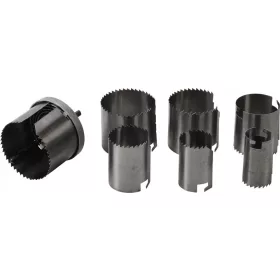   Kraftmann 7 részes lyukfűrész, átmérő: 26-63 mm, mélység: 2" (BGS 3904)