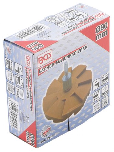 BGS technic Fólia radír | Ø 90 mm (BGS 3999-1)