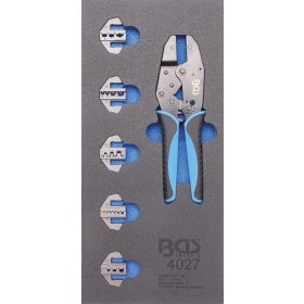  BGS technic 1/3 Szerszámtálca szerszámkocsihoz: 11 részes krimpelő fogó készlettel (BGS 4027)