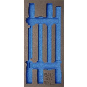   BGS technic 1/3 Szerszámtálca szerszámkocsihoz, üresen: 5 részes reszelő készlethez (nem tartozék) (BGS 4030-1)