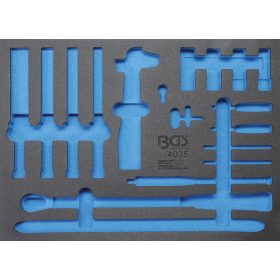   BGS technic 3/3 Szerszámtálca szerszámkocsihoz | üres | a BGS 4035-hez (BGS 4035-1)