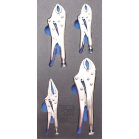   BGS technic 1/3 Szerszámtálca szerszámkocsihoz: 4 részes Grip fogó készlettel (BGS 4040)