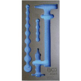   BGS technic 1/3 Szerszámtálca szerszámkocsihoz, üresen: 15 részes lyukasztó készlethez, kalapácshoz (nem tartozék) (BGS 4041-1)