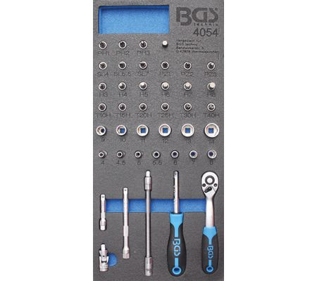 BGS technic Szerszámkocsi "Gyakornok", 151 szerszámmal (BGS 4086)