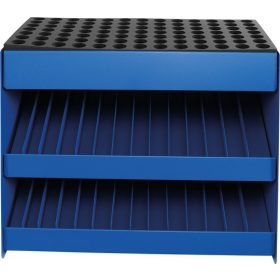   BGS technic Bemutató polc, dugókulcsokhoz és bitfejekhez, üresen (BGS 4095-2)