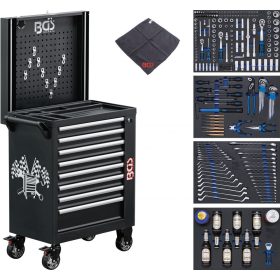   BGS technic Szerszámkocsi | 8 fiók | 263 szerszámmal (BGS 4106)
