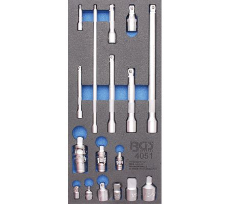 BGS technic Profi szerszámkocsi, "Exkluzív", 259 szerszámmal (BGS 4114)