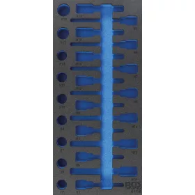   BGS technic 1/3 Szerszámtálca szerszámkocsihoz | üres | a BGS 4116-hez (BGS 4116-1)