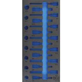   BGS technic 1/3 Szerszámtálca szerszámkocsihoz | üres | a BGS 4118-hez (BGS 4118-1)