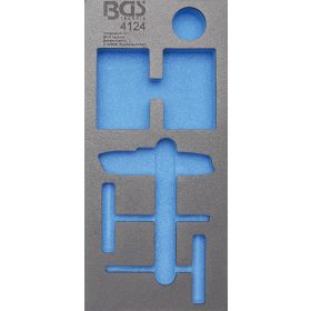   BGS technic 1/3 Szerszámtálca szerszámkocsihoz, üresen: 54 részes gumijavító készlethez (nem tartozék) (BGS 4124-1)