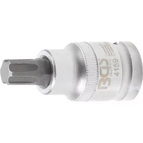   BGS technic 1/2" Speciális Bit Dugókulcs fej | hossz 54 mm | VAG Polydrive (BGS 4159)