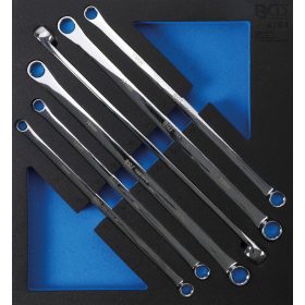   BGS technic 2/3 Szerszámtálca szerszámkocsihoz: Csillagkulcs készlet | extra hosszú | 10 x 11 - 22 x 24 mm | 6 darabos (BGS 4194)