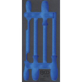   BGS technic Műhelykocsi-betét 1/3 | üres | a BGS 4197-hez (BGS 4197-1)