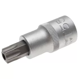   BGS technic Biztonsági Torx bitfej, 1/2", fúrt. T55, 53 mm hosszú (BGS 4329)