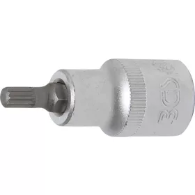   BGS technic Spline típusú bitfej, 1/2", hossza: 53mm, M6 (BGS 4351)