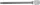 BGS technic Torx bitfej, T40x200mm, 1/2" (BGS 4480)