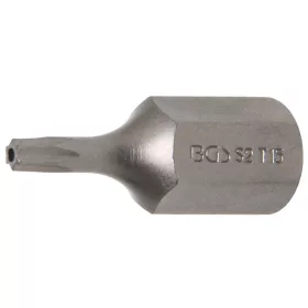  BGS technic Biztonsági Torx bit, fúrt T15 3/8" hossza: 30mm (BGS 4615)