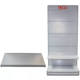   BGS technic 100 x 47cm Plusz polc a BGS 49 bemutatófalhoz (BGS 49-3)