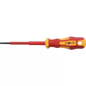   BGS technic Szigetelt VDE lapos csavarhúzó, 3x75 mm (BGS 4925)