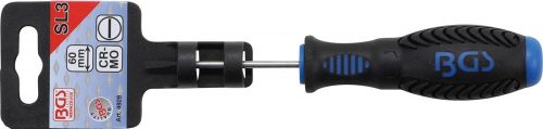 BGS technic Műhely lapos csavarhúzó, 3 x 60 mm (BGS 4928)