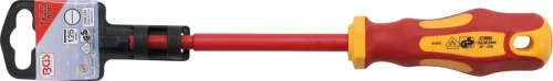 BGS technic Lapos csavarhúzó VDE szigetelt 5,5 x 125 mm (BGS 4940)