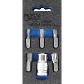   BGS technic 6 részes Spline típusú bitfej készlet (BGS 5006)