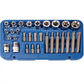   BGS technic 30 részes Torx bit és dugókulcs készlet (BGS 5025)