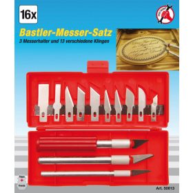 Kraftmann 16 részes precíziós kés készlet (BGS 50613)