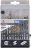 Kraftmann Kombi fúrókészlet | 2–8 mm | 12 darabos (BGS 50812)