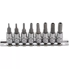   BGS technic 1/4" Imbusz bitfej készlet | furattos kivitel | 2 - 7 mm | 8 darabos (BGS 5156)