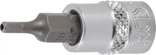 BGS technic 1/4" Imbusz bitfej készlet | furattos kivitel | 2 - 7 mm | 8 darabos (BGS 5156)