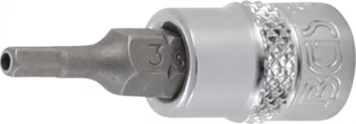 BGS technic 1/4" Imbusz bitfej készlet | furattos kivitel | 2 - 7 mm | 8 darabos (BGS 5156)