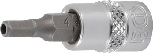 BGS technic 1/4" Imbusz bitfej készlet | furattos kivitel | 2 - 7 mm | 8 darabos (BGS 5156)