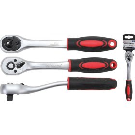   Kraftmann 3/8" Reverzibilis racsnis hajtószár (BGS 518)