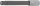 BGS technic 1/2" Imbusz bitfej, 13x140 mm (BGS 5184-H13)