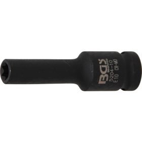   BGS technic 1/2" Torx hosszított dugókulcs légkulcshoz, E10 (BGS 5204-10)