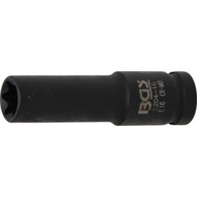   BGS technic 1/2" Torx hosszított dugókulcs légkulcshoz, E16 (BGS 5204-16)