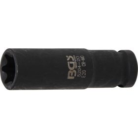   BGS technic 1/2" Torx hosszított dugókulcs légkulcshoz, E20 (BGS 5204-20)