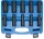 BGS technic 10 részes hosszított levegős dugókulcs készlet 1/2", 10-24mm (BGS 5206)