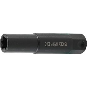   BGS technic E-Torx dugókulcs, E18, 100mm hosszú, 22mm-es hatszög befogás (BGS 5246-E18)