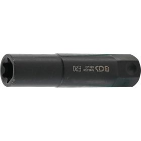   BGS technic E-Torx dugókulcs, E20, 100mm hosszú, 22mm-es hatszög befogás (BGS 5246-E20)