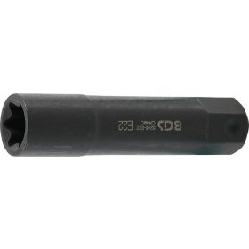   BGS technic E-Torx dugókulcs, E22, 100mm hosszú, 22mm-es hatszög befogás (BGS 5246-E22)