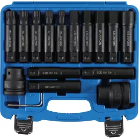   BGS technic 16 részes bitkészlet, légkulcsokhoz, 3/4" + 1", XXL-méretű (BGS 5246)