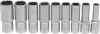 BGS technic Dugókulcs készlet 1/2" 8 részes hosszított 12 pontos (BGS 5253)