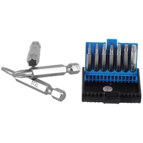   BGS technic 7 részes tört csavar kiszedő készlet Torx csavarokhoz, T10-T40 (BGS 5284)